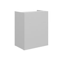Balcão Recepção Atendimento 90cm New City Web Office Cinza Balcão Recepção Atendimento 90cm New City Web Office Cinza