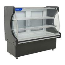 Balcão Refrigerado 1,25mt Polofrio Balcão 1,25 Preto 1 Placa Fria 110v