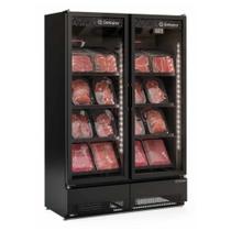 Balcão Refrigerado Carnes E Bebidas Gcbc-950cb Todo Preto 957 Litros 220V - Gelopar Balcão Refrigerado Carnes E Bebidas Gcbc-950cb Todo Preto 957 Litros 220V - Gelopar