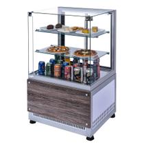 Balcão Refrigerado Clean - 70cm Prata - Para bolos e doces - 220V - Omega