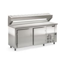 Balcão Refrigerado Condimentado 2 Portas GBPZ200AI Inox Gelopar 220V Balcão Refrigerado Condimentado 2 Portas GBPZ200AI Inox Gelopar 220V