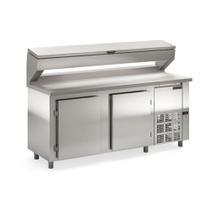 Balcão Refrigerado Condimentado com Tampa 2 Portas GBPZ200TAI Inox Gelopar 220V Balcão Refrigerado Condimentado com Tampa 2 Portas GBPZ200TAI Inox Gelopar 220V