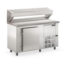 Balcão Refrigerado Condimentado Gelopar GBPZ150AI 150L 1 Porta Inox 220V Balcão Refrigerado Condimentado Gelopar GBPZ150AI 150L 1 Porta Inox 220V