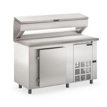 Balcão Refrigerado Condimentado Gelopar GBPZ150TAI 150L Inox 220V Balcão Refrigerado Condimentado Gelopar GBPZ150TAI 150L Inox 220V