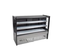 Balcão Refrigerado Polar 2 Placas Frias 1,25M Preto Platinum PBR 127v