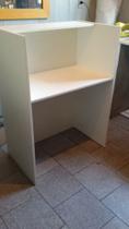Balcão Reto Atendimento / Recepção / Caixa / Vallet Em Mdf
