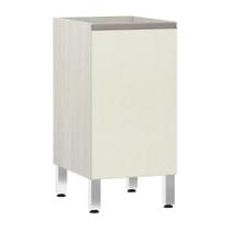 Balcão Sem Tampo 40cm Luci Legno Crem e Kashmir