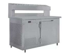Balcão Serviço C/ Condimentador 1,50m Frilux Rf037 355 Litros Balcão Serviço C/ Condimentador 1,50m Frilux Rf037 355 Litros