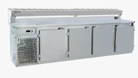 Balcão Serviço com Condimentador 2,90m Frilux Rf049 860L