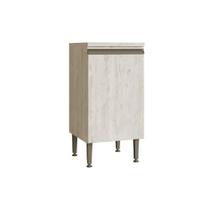 Balcão Simples Greta 40 cm com 1 Porta 1 Prateleira - IRM - CINZA Balcão Simples Greta 40 cm com 1 Porta 1 Prateleira - IRM - CINZA