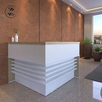 Balcão tamburato atendimento ii - carvalho/branco 6210 Balcão tamburato atendimento ii - carvalho/branco 6210