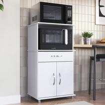 Balcão Torre Quente Forno e Microondas Com 2 Portas e 1 Gaveta MDP Cozinha Multiuso Nicho Balcão Torre Quente Forno e Microondas Com 2 Portas e 1 Gaveta MDP Cozinha Multiuso Nicho