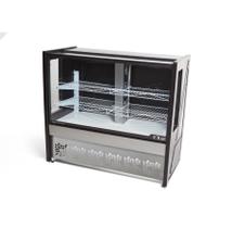 Balcão Torta Polar 1,25M Preto Platinum PVRT 127v Balcão Torta Polar 1,25M Preto Platinum PVRT 127v