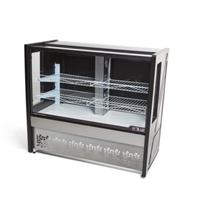 Balcão Torta Polar 1,25M Preto Platinum PVRT 220v