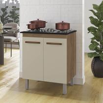 Balcão Vani Para Cooktop 4 Bocas 2 Portas Cozinha MB1 70cm