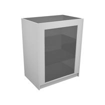 Balcão Vitrine com Vidro - 75 x 50 x 95 cm Cor Branco