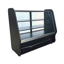 Balcão Vitrine Expositor 1,25m Black Toop BVT 125 Ormifrio Balcão Vitrine Expositor 1,25m Black Toop BVT 125 Ormifrio