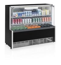 Balcão Vitrine Expositor com Ar forçado Não forma Gelo para Bolo Bebida Gelopar 127V Balcão Vitrine Expositor com Ar forçado Não forma Gelo para Bolo Bebida Gelopar 127V