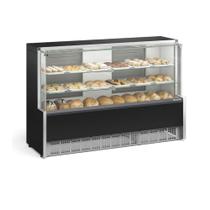 Balcão Vitrine Neutra Gelopar 175 cm Preto Bivolt MPNA-175R