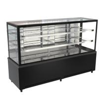 Balcão Vitrine Refrigerada 2,00 Metros Prime Preta PBV20 220V - Venâncio