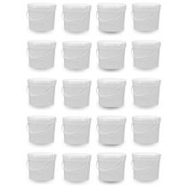 Balde 1.8 Litros Branco Para Delivery 20 Pçs