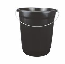 Balde 10 litros - Plástico - Preto - formplast