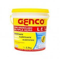 Balde 10kg cloro genco le multi acao 3x1 granulado
