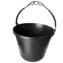 Balde 12 litros Preto com Alça de Plástico Balde 12 litros Preto com Alça de Plástico