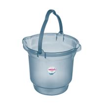 Balde 12L Sanremo Translúcido Azul