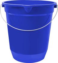 Balde 13,5 litros plastico reforçado jaguar com alça de ferro resistente Balde 13,5 litros plastico reforçado jaguar com alça de ferro resistente