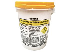 Balde 14 Kg Pastilhas Tablete Cloro LD Hypocal Consumo Humano