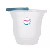 Balde 15 Litros Transparente C/ Alça Sanremo Cor Cristal 250