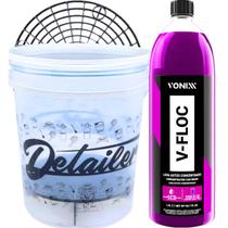 Balde 19Litros Shampoo V-floc Vonixx