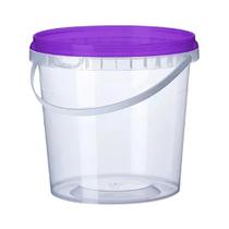 Balde 2.2 Litros - Balde Plástico Lacre e alça 30 Unidades Balde 2.2 Litros - Balde Plástico Lacre e alça 30 Unidades