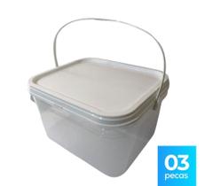 Balde 2.4L - Kit 03 Peças Balde 2.4L - Kit 03 Peças
