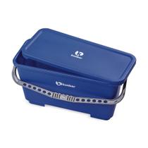 Balde 20L para Mops Microfibra com Tampa Azul Kunber