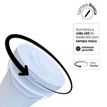 Balde 20L Tampa Rosca Para Reformas