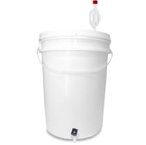 Balde 22 Litros Fermentador Torneira Airlock Completo Fermentar Bebibdas Geral Balde 22 Litros Fermentador Torneira Airlock Completo Fermentar Bebibdas Geral