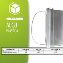 Balde 2L Retangular Transparente - Kit 02 Peças
