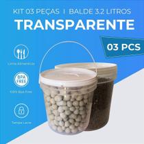 Balde 3.2L - Kit 03 Peças