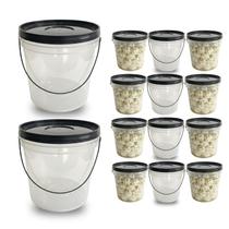 Balde 3.2L Para Beneficiar - 12 Pçs Balde 3.2L Para Beneficiar - 12 Pçs