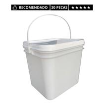 Balde 3.6L Tampa Lacre P Transporte De Iscas Vivas-30 Un