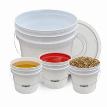 Balde 30L Alimentos Diversos Alimentos Práticos - 3 Pçs Balde 30L Alimentos Diversos Alimentos Práticos - 3 Pçs