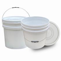 Balde 30L Ideal Para Líquidos De Processo - 2 Pçs Balde 30L Ideal Para Líquidos De Processo - 2 Pçs