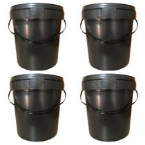 Balde 3L Para Limpeza Cozinha - 04 Pçs