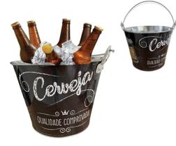 Balde 4,8L Metal Para Cerveja Alumínio Reforçado cod 1