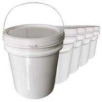 Balde 5 Litros Bpa Free 5 Pçs