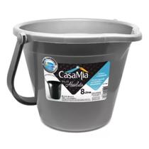 Balde 8 Litros Com Borda Angulada E Medidas Internas Casamia