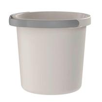 Balde 8,5L Bico Direcionador Litros e Alça Anatômica Flow Bege Ou Limpeza Balde 8,5L Bico Direcionador Litros e Alça Anatômica Flow Bege Ou Limpeza