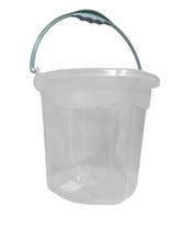 Balde 8l Transparente Com Alça Anatômica Graduado Resistente Balde 8l Transparente Com Alça Anatômica Graduado Resistente